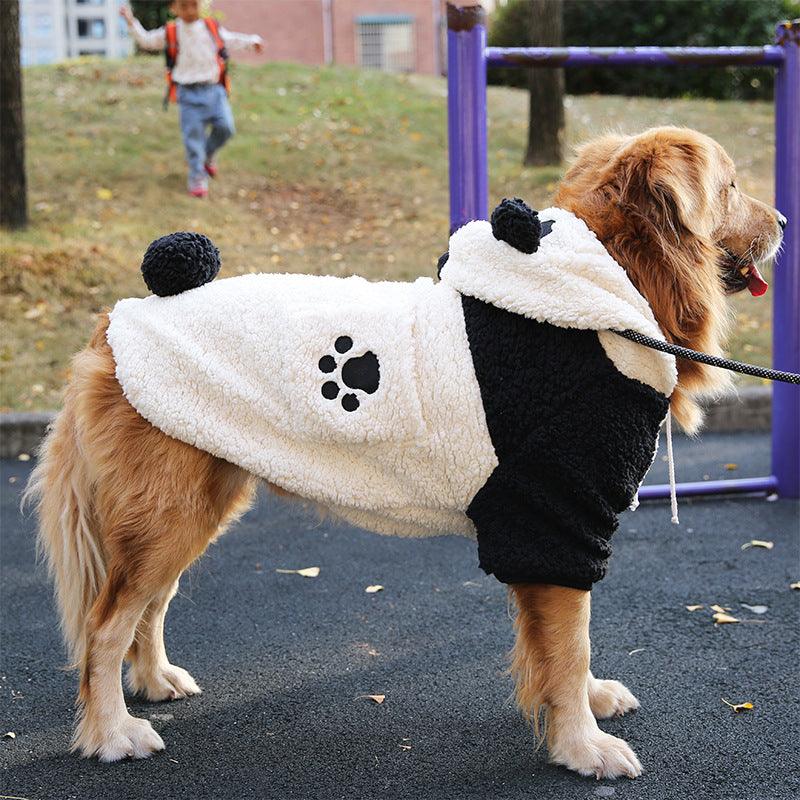 Thickened Pet Autumn And Winter Clothing For Medium And Large Dogs-5